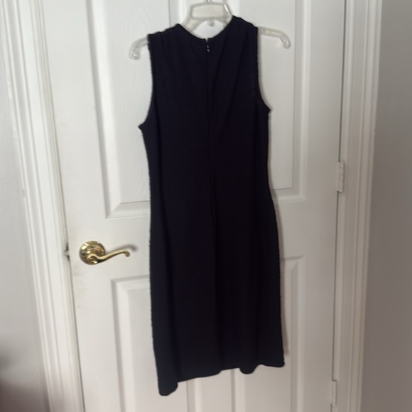 St. John’s sport knit sleeveless dress black size 10 - Picture 3 of 3